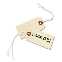 Avery Shipping Tags, No 3 Strung, 3-3/4